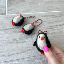 Load image into Gallery viewer, Penguin Felt Decoration
