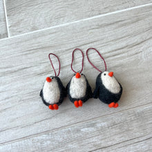 Load image into Gallery viewer, Penguin Felt Decoration
