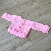 Load image into Gallery viewer, Pink Baby Cardigan
