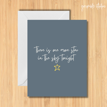 Load image into Gallery viewer, Star Sympathy Card
