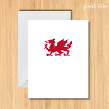 Load image into Gallery viewer, Welsh Dragon Card
