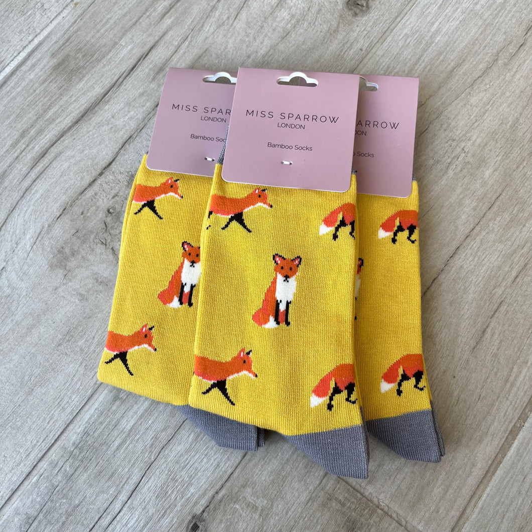 Fox Bamboo Socks Womens