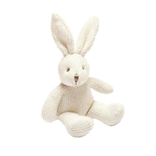 Load image into Gallery viewer, Bunny Baby Rattle Organic Cotton
