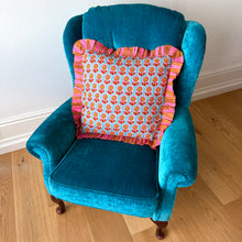 Load image into Gallery viewer, Floral Frill Cushion
