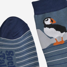Load image into Gallery viewer, Puffin Bamboo Socks - Mens
