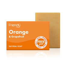 Load image into Gallery viewer, Orange &amp; Grapefruit Soap Bar
