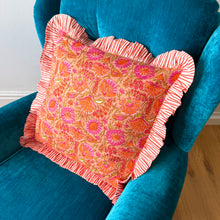 Load image into Gallery viewer, Floral Frill Cushion
