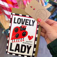 Load image into Gallery viewer, Ladybird Earrings
