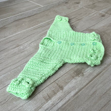 Load image into Gallery viewer, Green Baby Cardigan
