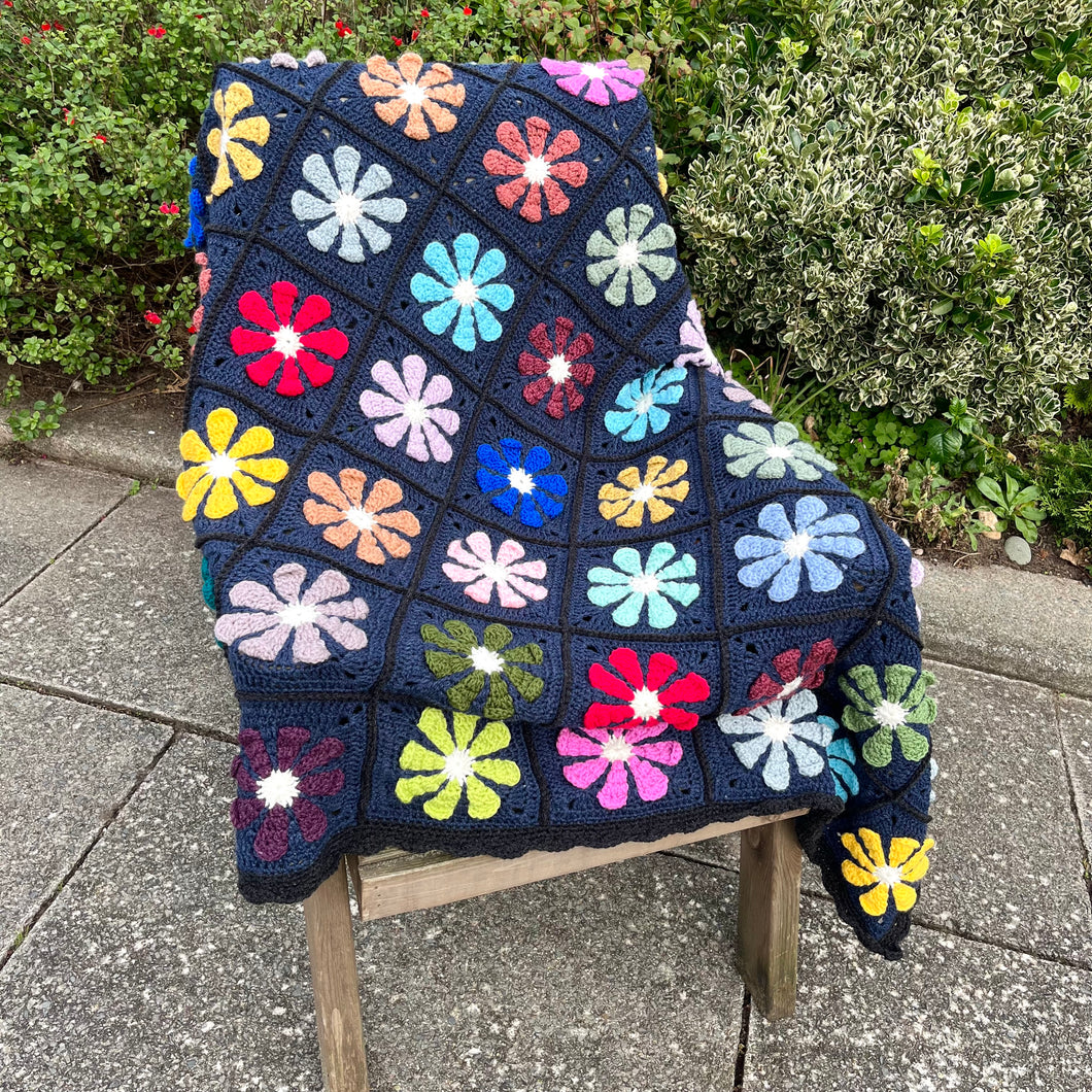 Flower Crochet Blanket