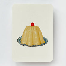 Load image into Gallery viewer, Custard Cream Blancmange Greeting Card
