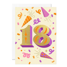 Load image into Gallery viewer, 18th Birthday Card
