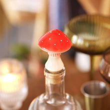 Load image into Gallery viewer, Toadstool Cork Bottle Stopper
