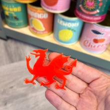 Load image into Gallery viewer, Welsh Dragon Fridge Magnet
