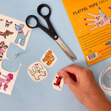 Load image into Gallery viewer, Playful Pups Temporary Tattoos
