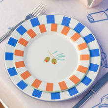 Load image into Gallery viewer, Olive Enamel Plate
