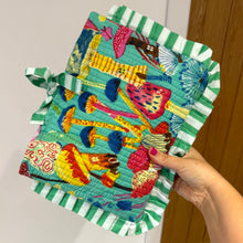 Load image into Gallery viewer, Turquoise Mushroom iPad Case
