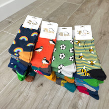 Load image into Gallery viewer, Puffin Bamboo Socks Mens
