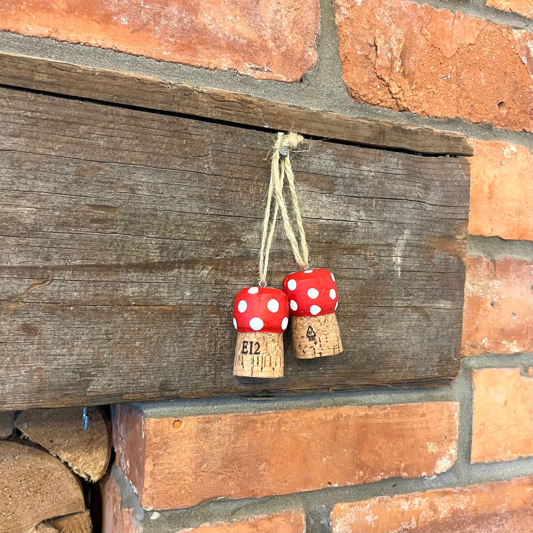 Upcycled Cork Mushroom