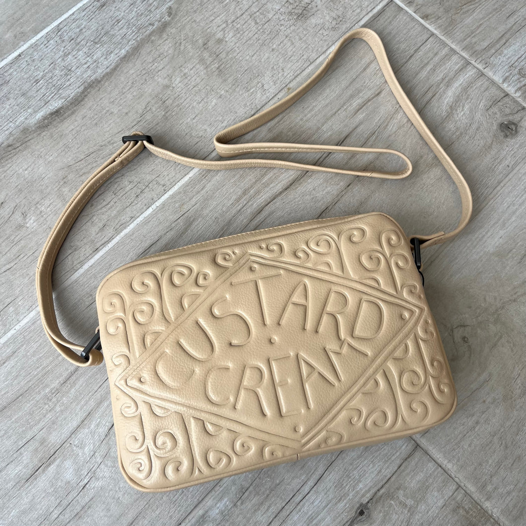 Custard Cream Crossbody Bag