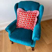 Load image into Gallery viewer, Strawberry Frill Cushion
