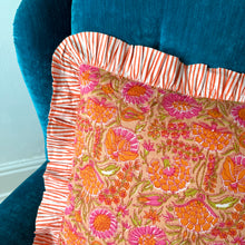 Load image into Gallery viewer, Floral Frill Cushion
