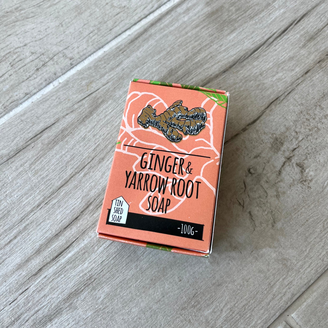 Ginger and Yarrow Root Vegan Soap