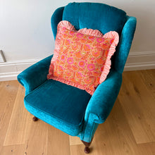 Load image into Gallery viewer, Floral Frill Cushion
