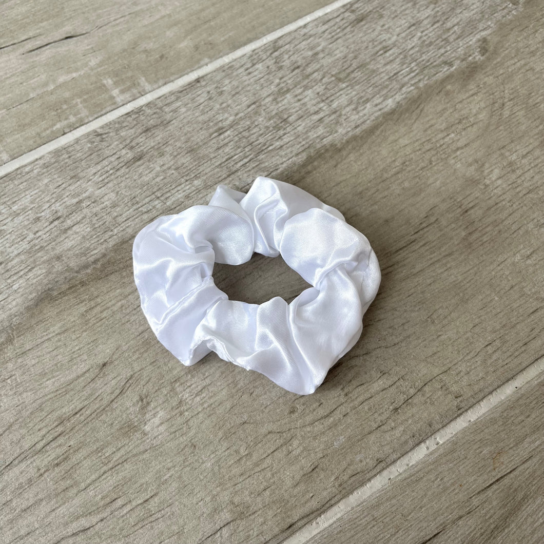 White Scrunchie