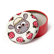 Load image into Gallery viewer, Strawberry Shaun the Sheep Lip Balm Tin
