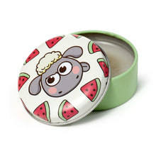 Load image into Gallery viewer, Watermelon Shaun the Sheep Lip Balm Tin
