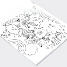 Load image into Gallery viewer, Unicorns &amp; Rainbows Colouring Book

