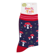 Load image into Gallery viewer, Mushroom Toadstool Bamboo Socks - Womens
