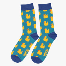 Load image into Gallery viewer, Rubber Duck Bamboo Socks - Mens
