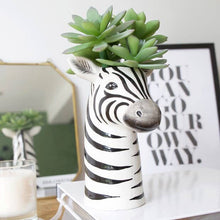 Load image into Gallery viewer, Zebra Vase
