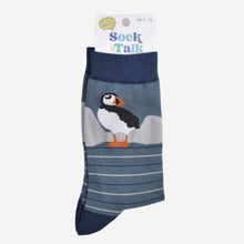 Load image into Gallery viewer, Puffin Bamboo Socks - Mens
