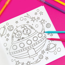 Load image into Gallery viewer, Adventures In Space Colouring Book
