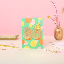 Load image into Gallery viewer, 30th Birthday Card
