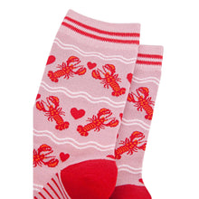 Load image into Gallery viewer, Lobster Bamboo Socks - Womens

