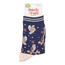 Load image into Gallery viewer, Owl Bamboo Socks - Womens
