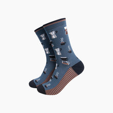 Load image into Gallery viewer, Barista Coffee Bamboo Socks - Mens

