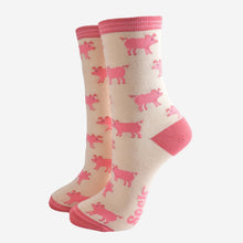 Load image into Gallery viewer, Pigs Bamboo Socks - Womens
