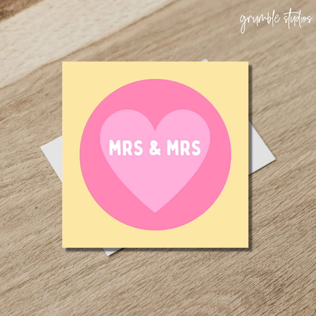 Mrs and Mrs Card