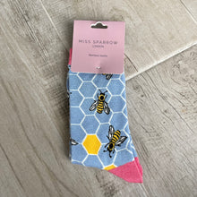 Load image into Gallery viewer, Bee Bamboo Socks Womens
