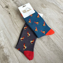 Load image into Gallery viewer, Cockerel Bamboo Socks Mens
